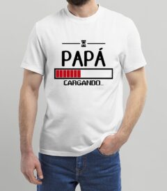 Camiseta Papa cargando