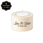 Vela madera YIREN personalizada