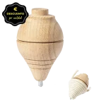 Peonza madera GUPY personalizada