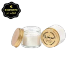 Vela madera KESHA personalizada