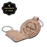 Llavero corcho KIMBOX personalizado