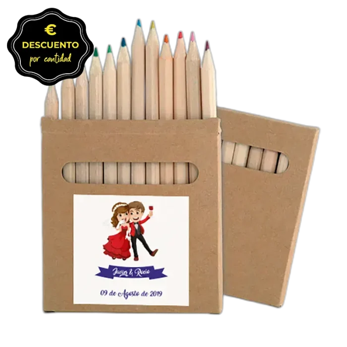 Caja lápices BOYS personalizada