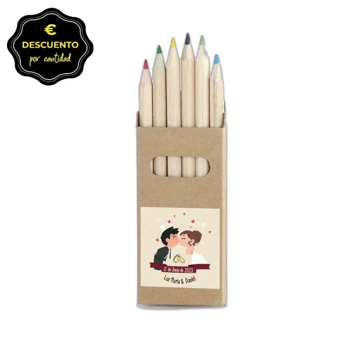 Caja lápices GIRLS personalizada