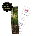 Marcapaginas PVC personalizado