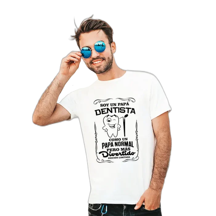 Camiseta personalizada Papa Dentista