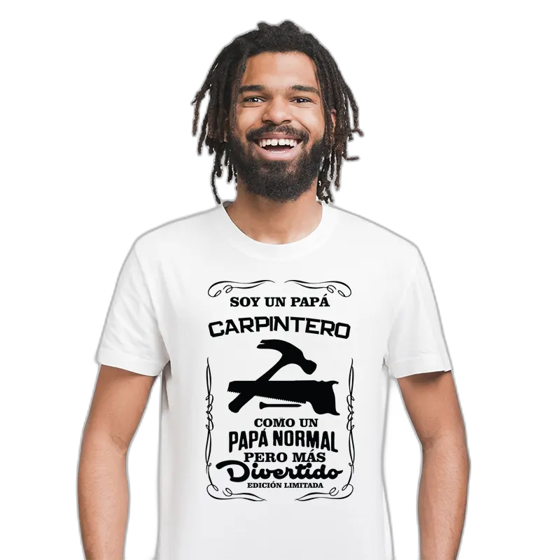 Camiseta personalizada Papa carpintero