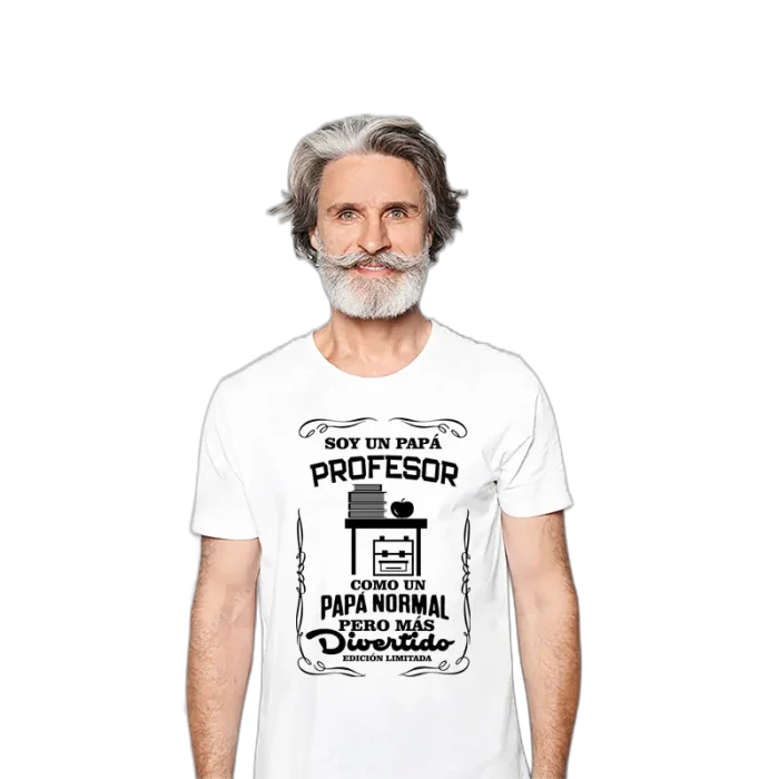 Camiseta personalizada Papa profesor